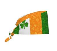 Irish Flag Print Working Cap for Women Men Soft Breathable Adjustable Black One Size