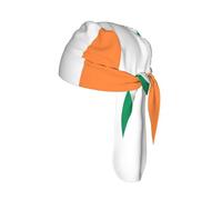 Irish flag Printed Do Rag Cap, Quick Dry Mesh Cycling Cap Helmet Liner for Biking Running Hiking