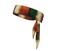 Irish Flag Printing 1 Pieces Headband Hair Band Unisex Dry Head Tie Sport Band For Basketball Running Tennis