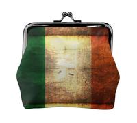 Irish Flag Printing Lightweight Coin Purse, Minimalist Wallet for Coffee Runs and Local Outings
