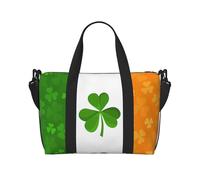 Irish Flag Prints Handbag Crossbody Travel Bag Comfortable Lightweight and Waterproof Suitable for Travel and Everyday Use.