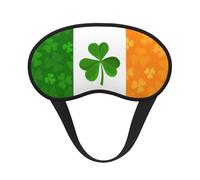 Irish Flag Sleeping Mask for Adults Blackout, Comfortable Eye Mask Blocking Light for Travel, Yoga