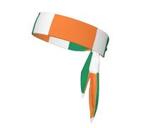 Irish Flag Sports Headscarf, Men and Ladies Dress Headwear, Fitness, Running, Yoga, Sweat -Absorbing Headband