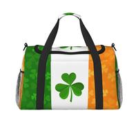 Irish Flag Travel Duffel Bag Weekend Bag Weekender Overnight Carry On Hand Bag Workout Sport Hospital