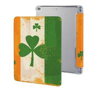 Irish Flag With Shamrock Pattern Case Compatible for IPAD 2017/2018/Air1/Air2 (9.7in) Tablet Cases Protective Stand Cover