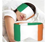 Irish flagPrints Comfortable Sleep mask | Skin-friendly and breathable adjustable eye mask for naps and travel.