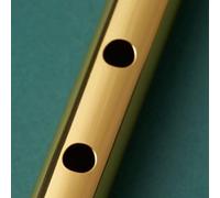 Irish Flute Premium Brass Tin Whistle Designed for Easy Handling and Rich Tone (Gold C Tone)