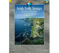 Irish Folk Songs - 20 Traditional Pieces - Schott World Music Series - voice and piano - edition with CD - ( ED 13690 )