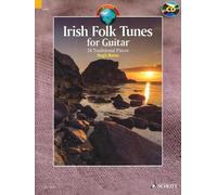 Irish Folk Tunes for Guitar: 26 Traditional Pieces by Hugh Burns (English) Book