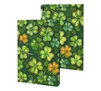 Irish Four Leaf Lucky Clovers Happy St. Patrick's Day Case Compatible for ipad Pro/ipad Air3(10.5in) Tablet Cases Stand Protective Cover with Sleep/Wake