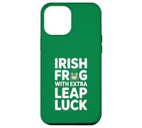Irish Frog With Extra Leap Luck St Patricks Day Case for iPhone 12 Pro Max