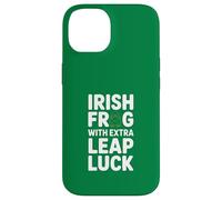 Irish Frog With Extra Leap Luck St Patricks Day Case for iPhone 14