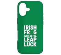 Irish Frog With Extra Leap Luck St Patricks Day Case for iPhone 17