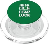 Irish Frog With Extra Leap Luck St Patricks Day PopSockets PopGrip for MagSafe