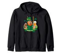 Irish Game Day Cheer Zip Hoodie