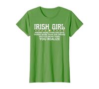 Irish Girl Knows More Than You Realize St Patrick's Day T-Shirt