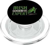 Irish Goodbye Expert - St Patrick's Day Irish Pride Shamrock PopSockets PopGrip for MagSafe