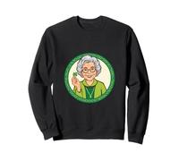 Irish Grandma Granny Shamrock Celtic Knot Ireland Gift Sweatshirt