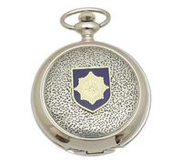 Irish Guards Pocket Watch Pewter Fronted Quartz Personalised Gift ME17