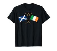 Irish Heritage Ireland Scotland Flag Irish Flag Value Graphic T-Shirt