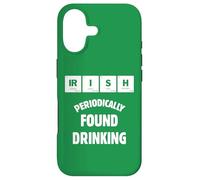 Irish humor funny drinker Periodically found drinking quote Case for iPhone 17