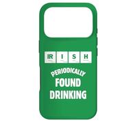 Irish humor funny drinker Periodically found drinking quote Case for iPhone 17 Pro