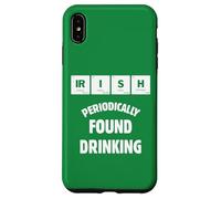 Irish humor funny drinker Periodically found drinking quote Case for iPhone XS Max