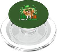 Irish I Was A Cockapoo St. Patrick's Day Dog Sunglasses PopSockets PopGrip for MagSafe