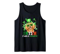 Irish I was A Cockapoo St. Patrick's Day Dog Sunglasses Tank Top