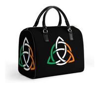 Irish Ireland Celtic Tribal Small Travel Duffel Tote Bag Handbag Purse for Office Work Nurse Teacher 15 Liters