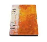 Irish Ireland Flag Watercolor 6 Ring Refillable Notebook Binder A5 Planner Book Foldable Loose-Leaf Notebooks with 90 Sheets Paper