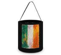 Irish Ireland Flag Watercolor Halloween Candy Bag Pumpkin Tricking Or Treating Tote Easter Eggs Bucket Best Party Gifts