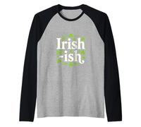 Irish ish Cheer Raglan Baseball Tee