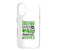 Irish Kisses And Shamrock Wishes St. Patrick's Day Clover Case for iPhone 17