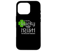 Irish Luck Clover Case for iPhone 16 Pro