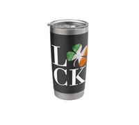 Irish Luck Lucky St. Patrick's Day Stainless Steel Insulated Tumbler