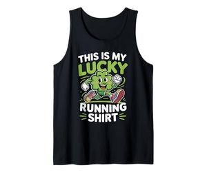 Irish Lucky Running This is My Lucky Running St Patricks Day Tank Top