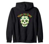 Irish Mexican Fusion Heritage Celebration Zip Hoodie