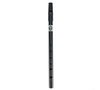 Irish Musical Heritage Stunning Tin Whistle with 6 Holes Offering a Unique Sound Experience in C/D Key (Black D Key)