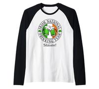 Irish National Drinking Team Raglan Baseball Tee