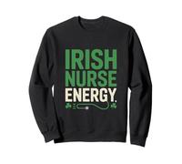 Irish Nurse Energy St Patricks Day Pride Sweatshirt