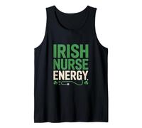 Irish Nurse Energy St Patricks Day Pride Tank Top