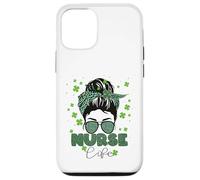 Irish Nurse Shamrock Stethoscope St Patrick's Day Nurse Case for iPhone 12/12 Pro