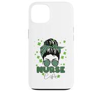 Irish Nurse Shamrock Stethoscope St Patrick's Day Nurse Case for iPhone 13