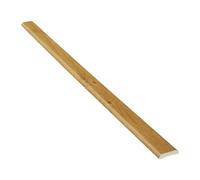 Irish Oak 25mm x 5m D-Mould PVC Window Trim Plastic Finishing Strip