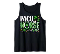 Irish Pacu Nurse Post Anesthesia Care Unit St Patricks Day Tank Top