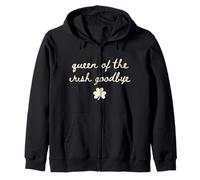 Irish Party Queen of The Irish Goodbye Zip Hoodie