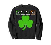 Irish Periodic Table Chemistry Shamrock St Patrick’s Day Sweatshirt