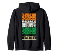 Irish Pride Celtic Ireland Flag Zip Hoodie