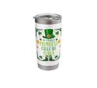 Irish Princess Calls Me Oma St Patrick's Mother's Day Stainless Steel Insulated Tumbler